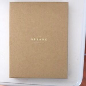 Sezane notebook with box